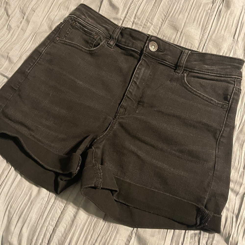 American Eagle Black Shorts